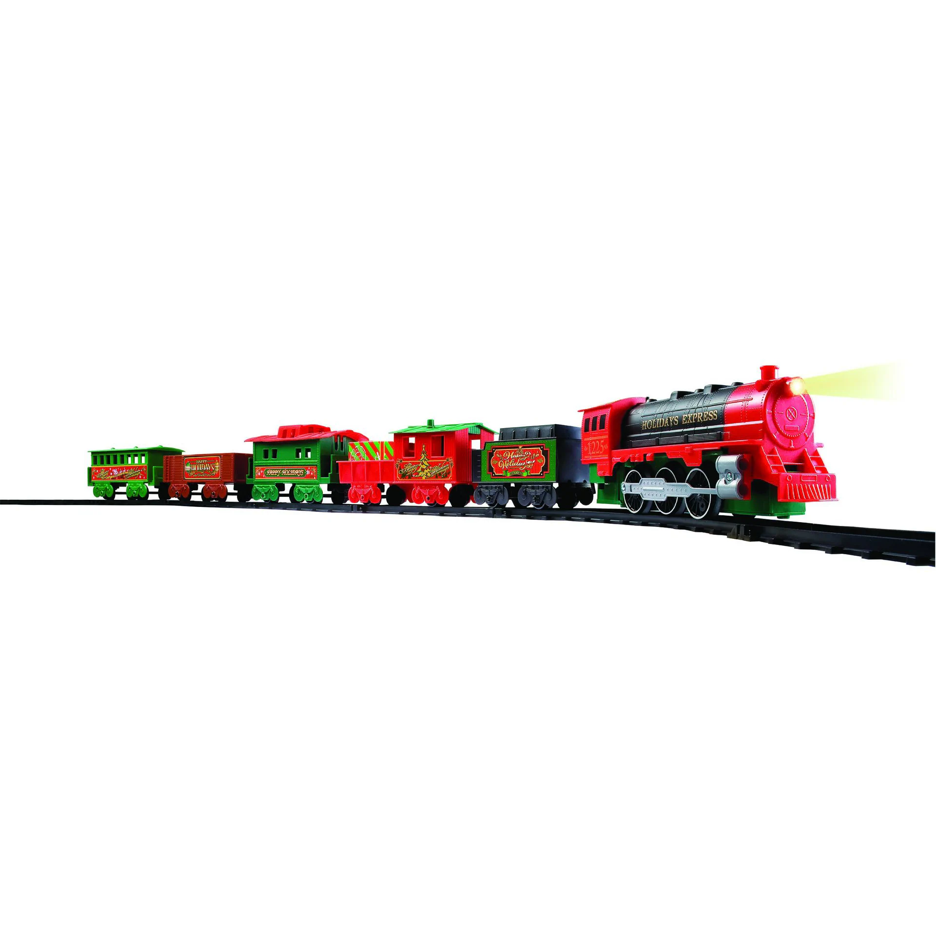 Battery Operated Holidays Express Christmas Train Set (54 Pcs)